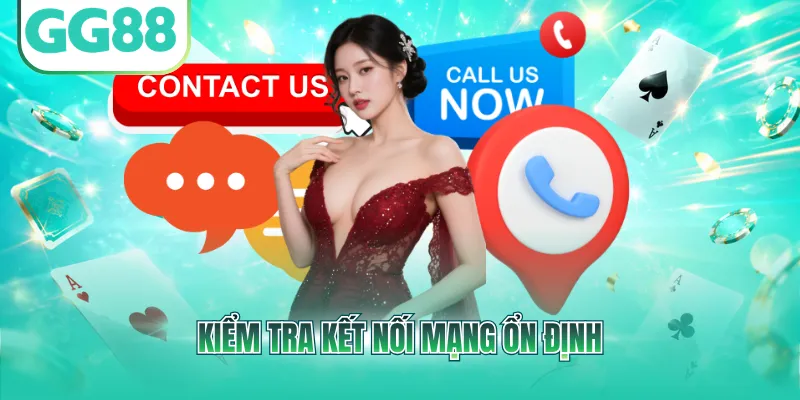 Kiểm tra kết nối mạng ổn định